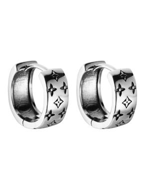 Sterling Silver Plated Silver Huggie Hoop Earrings Minimalist